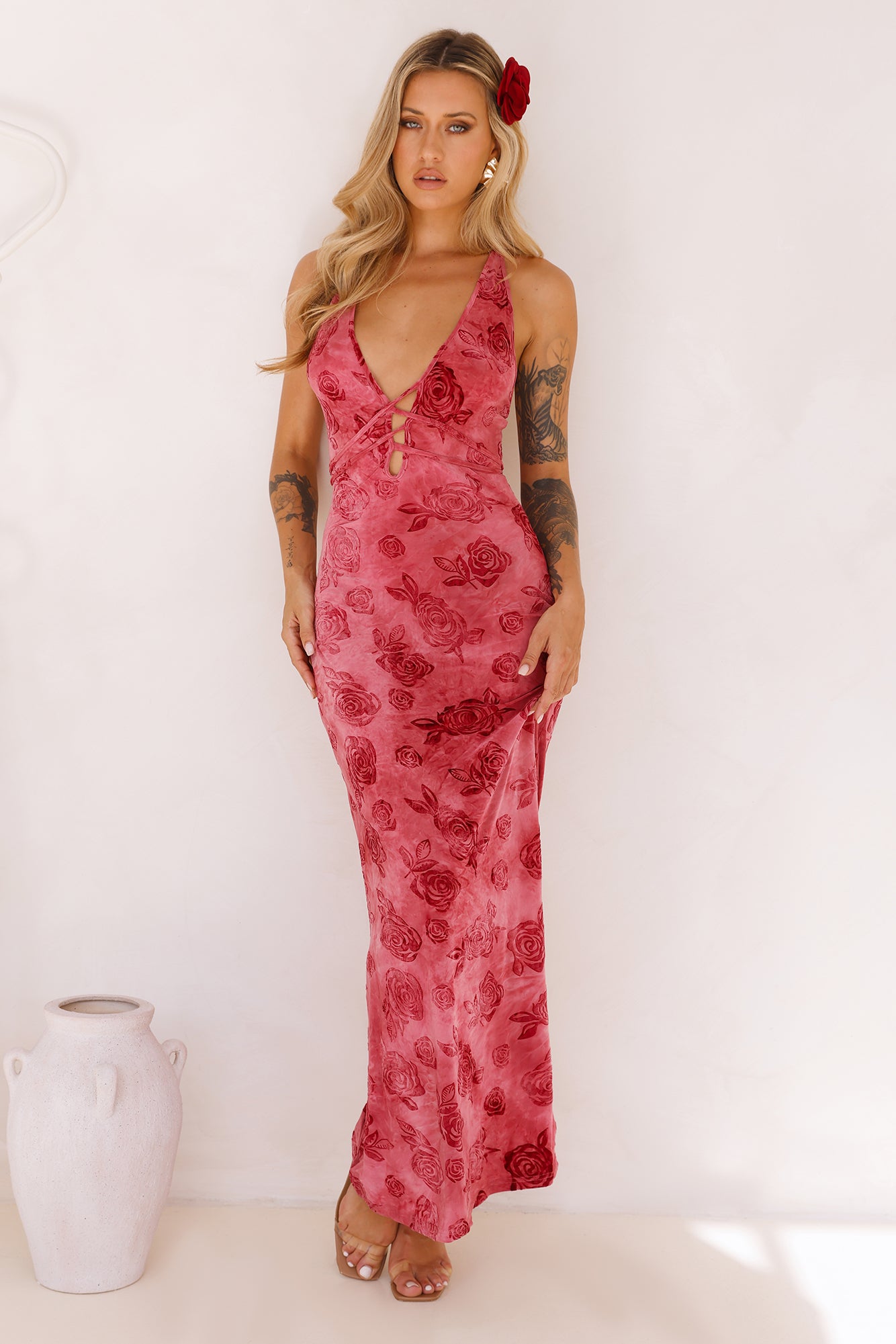 One Winner Maxi Dress Pink