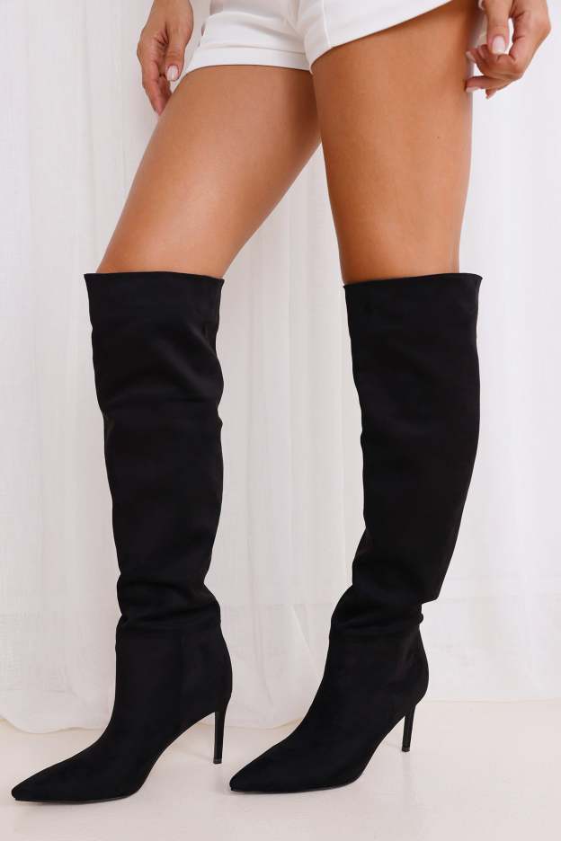 BILLINI Raisa Boots Black Suede