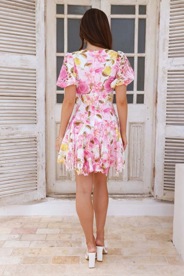 Day Of Love Mini Dress Pink