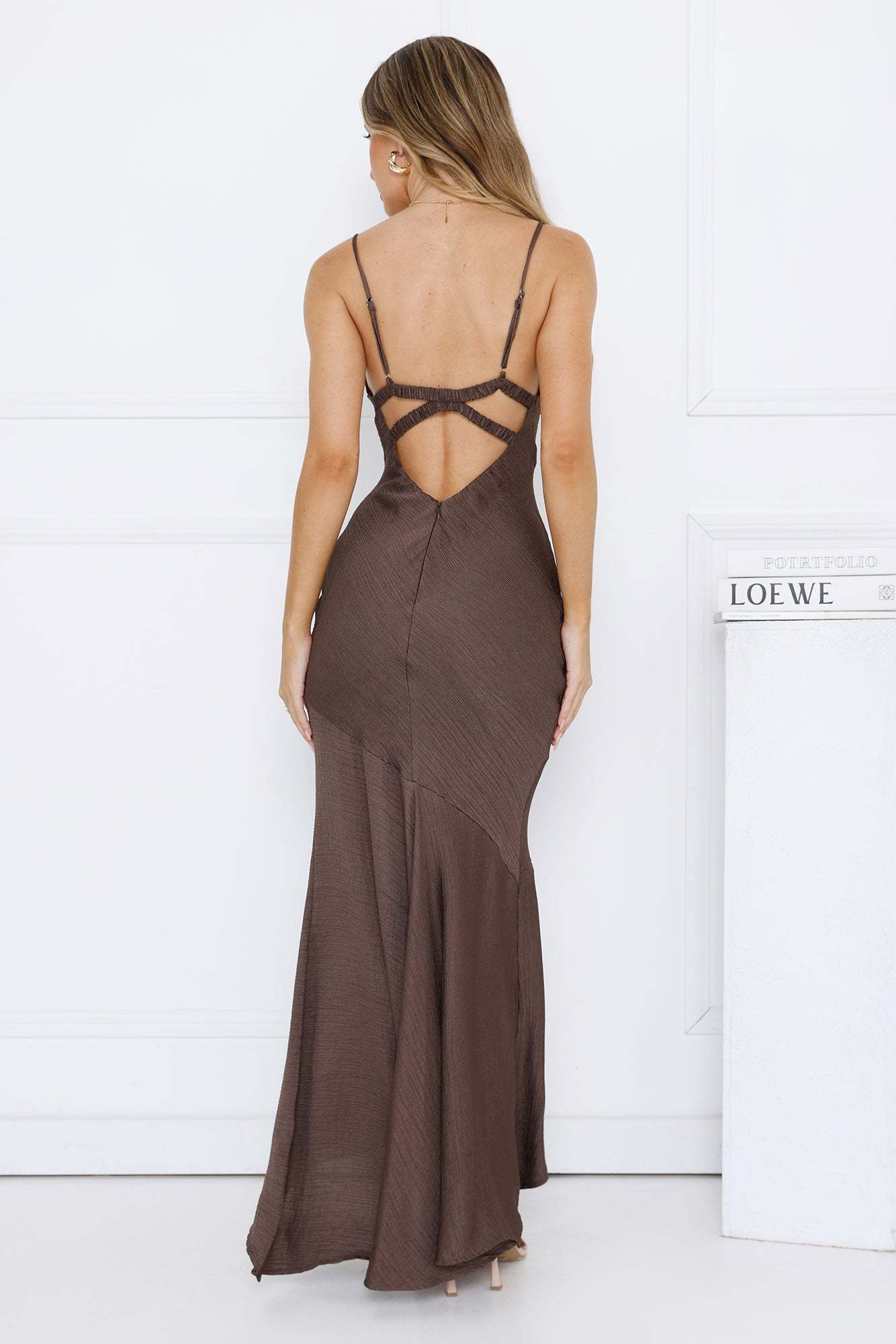 Live Action Maxi Dress Brown