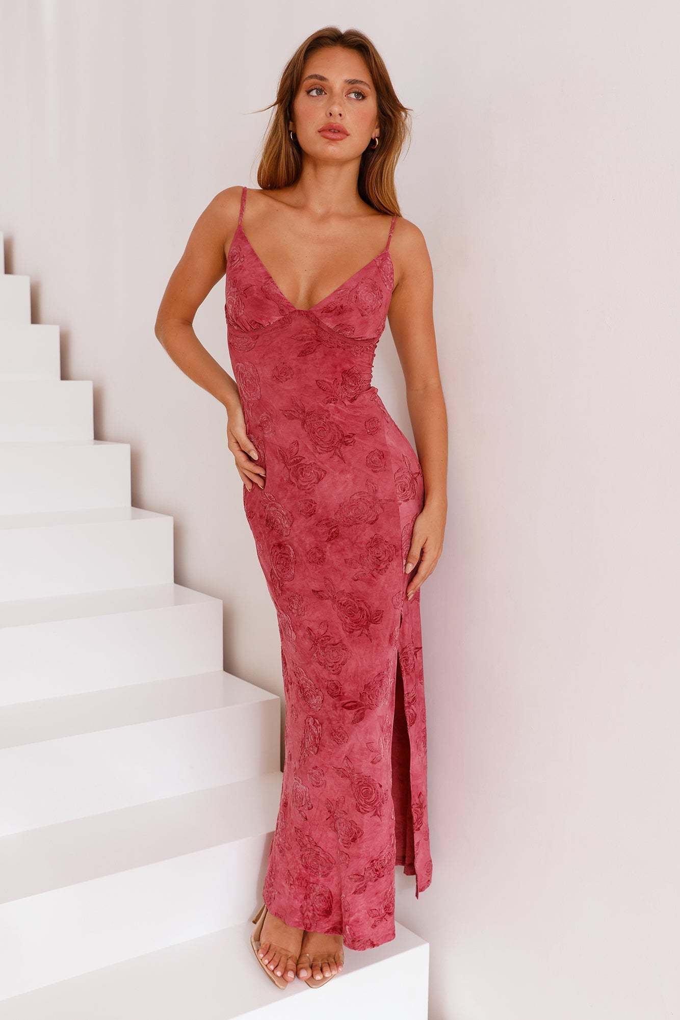 Found Myself Maxi Dress Pink