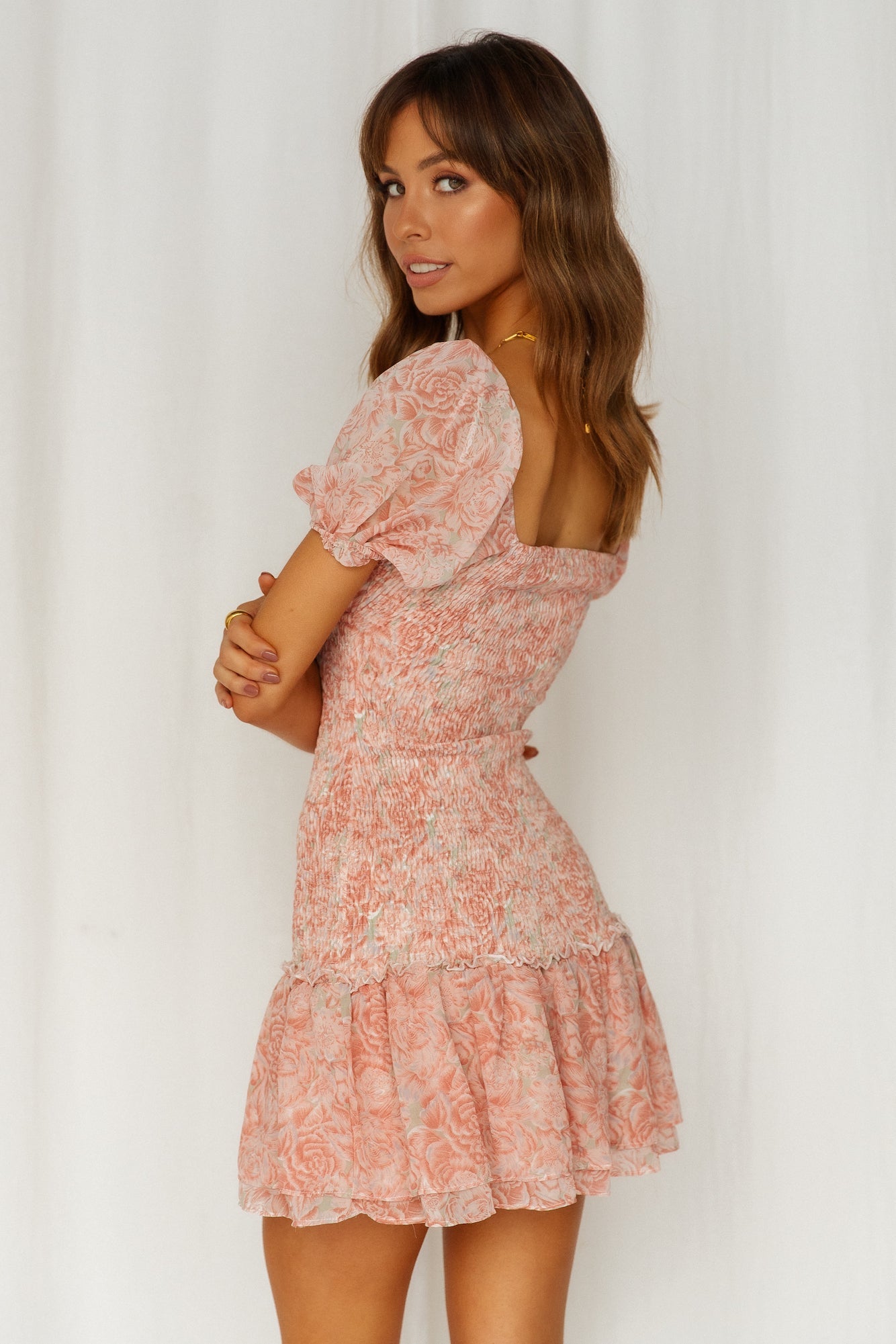 Blow A Kiss Away Dress Floral