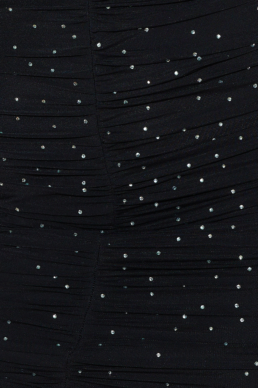 Dazzle Time Mini Dress Black