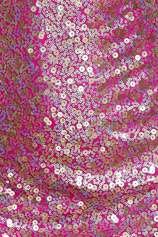 Ready For Fun Sequin Mini Dress Purple