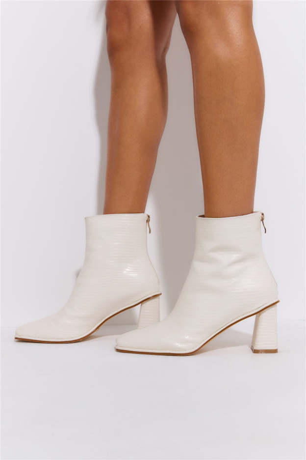 BILLINI Quinnie Boots Bone Scale