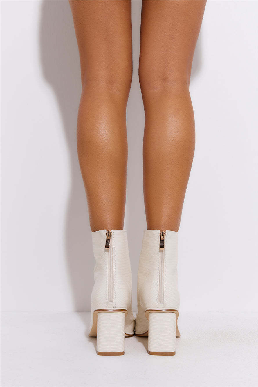 BILLINI Quinnie Boots Bone Scale