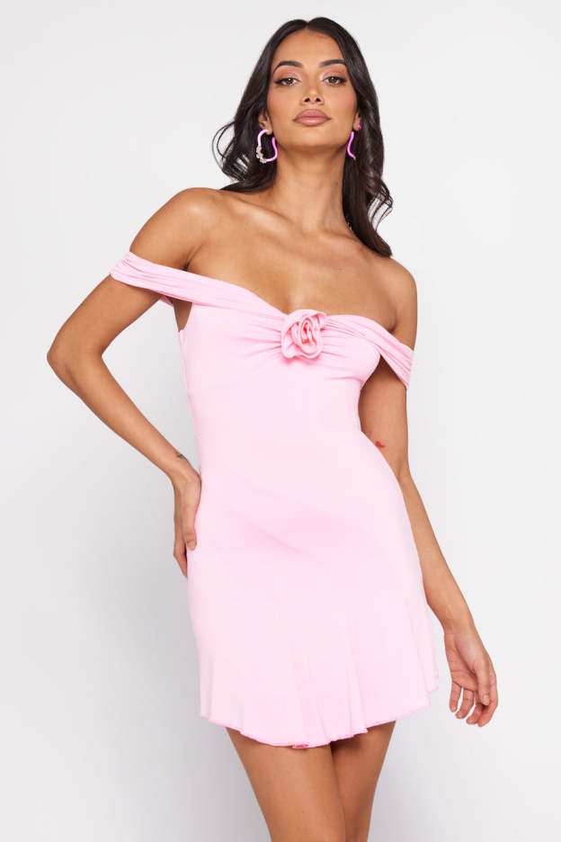 Carry You Through Mini Dress Pink