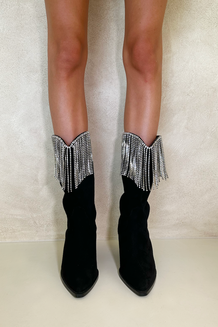 BILLINI  Arie Boots Black Suede