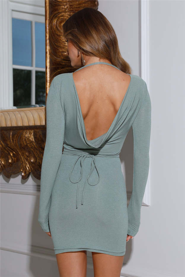 Channel You Mini Dress Khaki