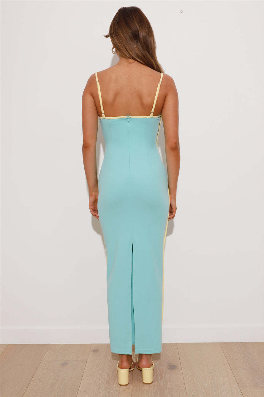 Back To Staples Maxi Dress Blue