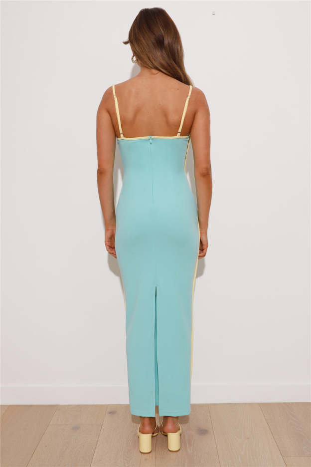 Back To Staples Maxi Dress Blue