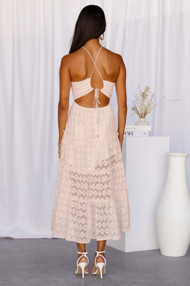 Been Good Maxi Dress Cream
