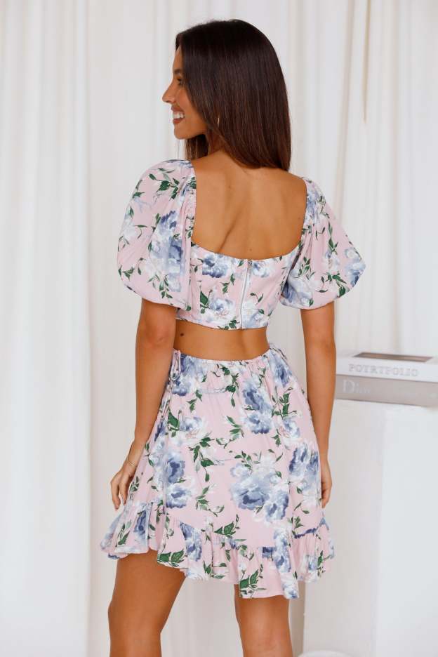 Biggest Hit Dress Pink