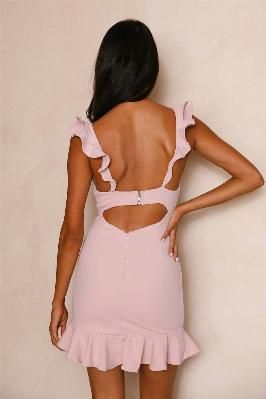 Salsa Nights Dress Blush