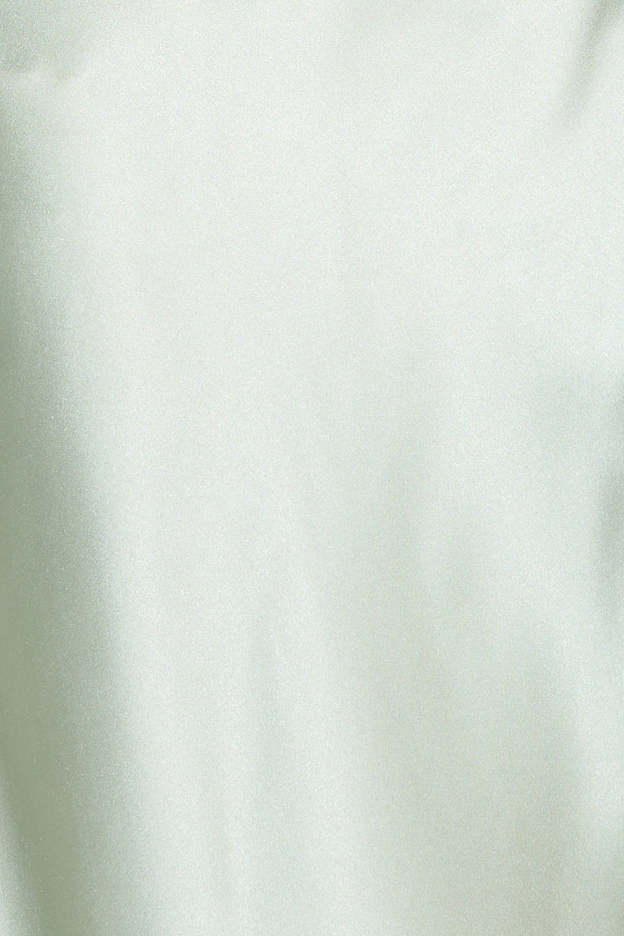 Best Friends Wedding Satin Midi Dress Sage