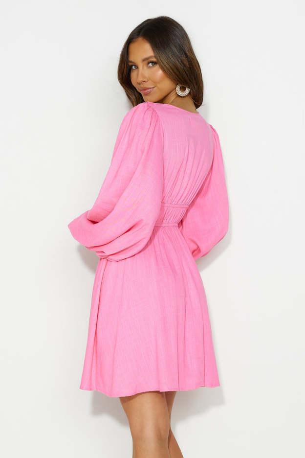 Be the Change Mini Dress Pink