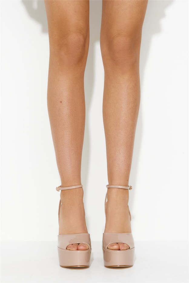 BILLINI Uanna Heels Latte Patent