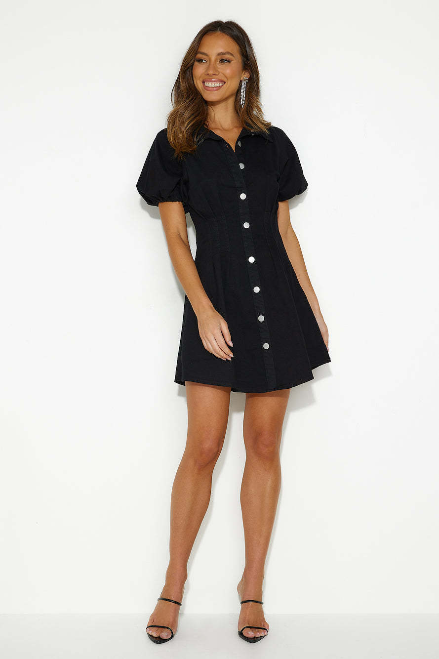 Day Date Mini Dress Black