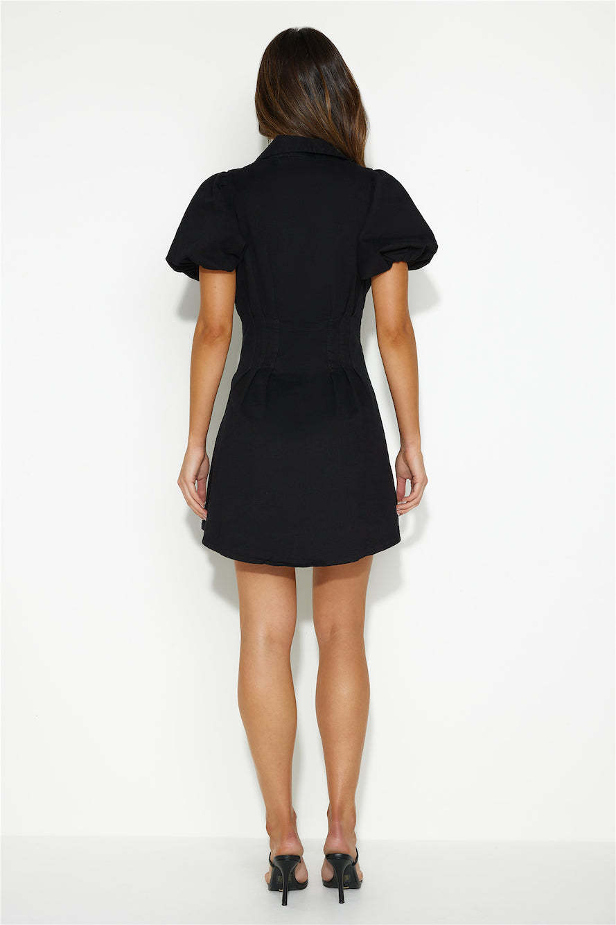 Day Date Mini Dress Black