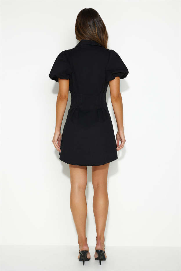 Day Date Mini Dress Black