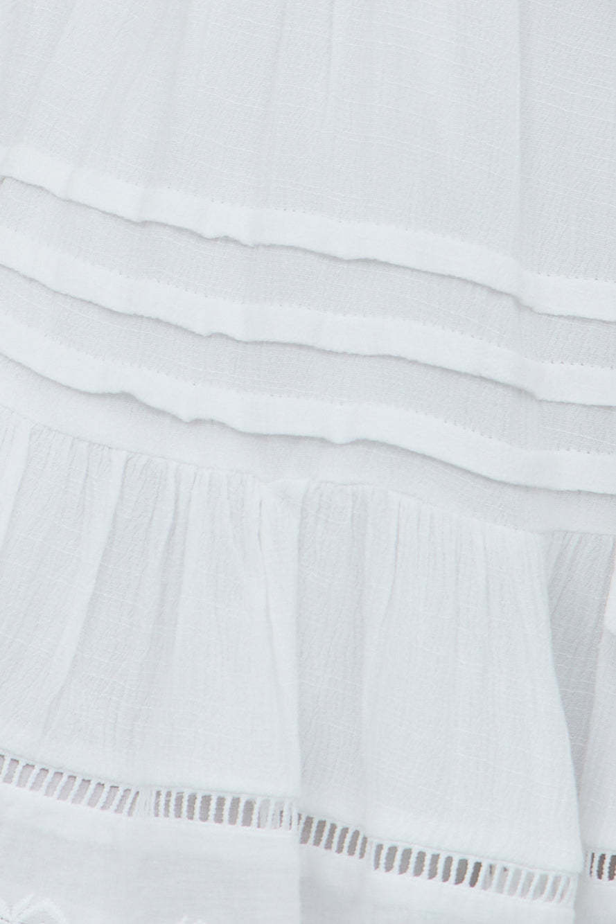 Crochet Cuteness Skirt White