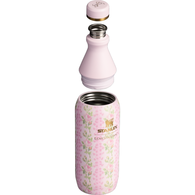 The Stanley  LoveShackFancy All Day Slim Bottle  12 OZ (Vault)