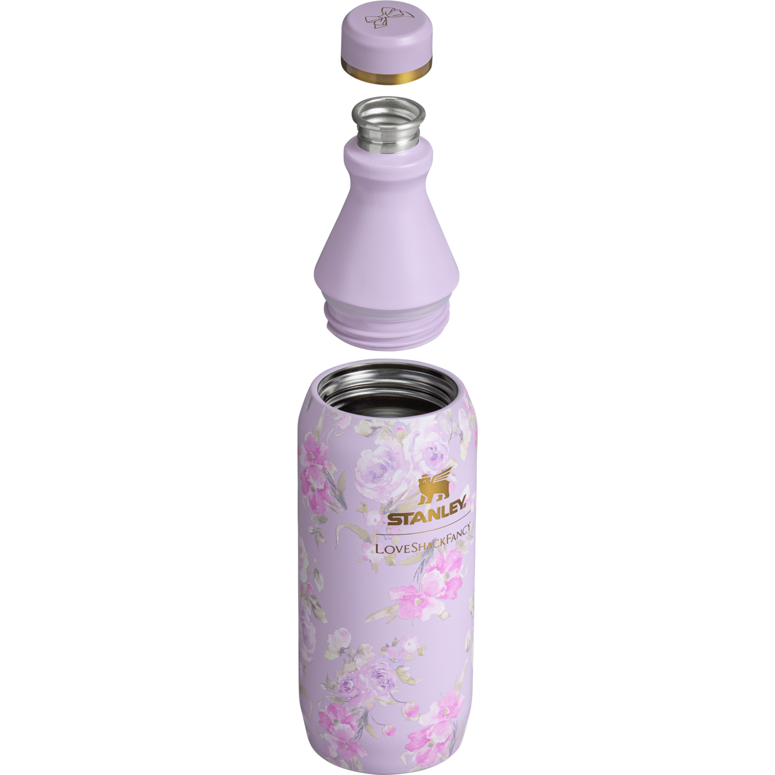The Stanley  LoveShackFancy All Day Slim Bottle  12 OZ (Vault)