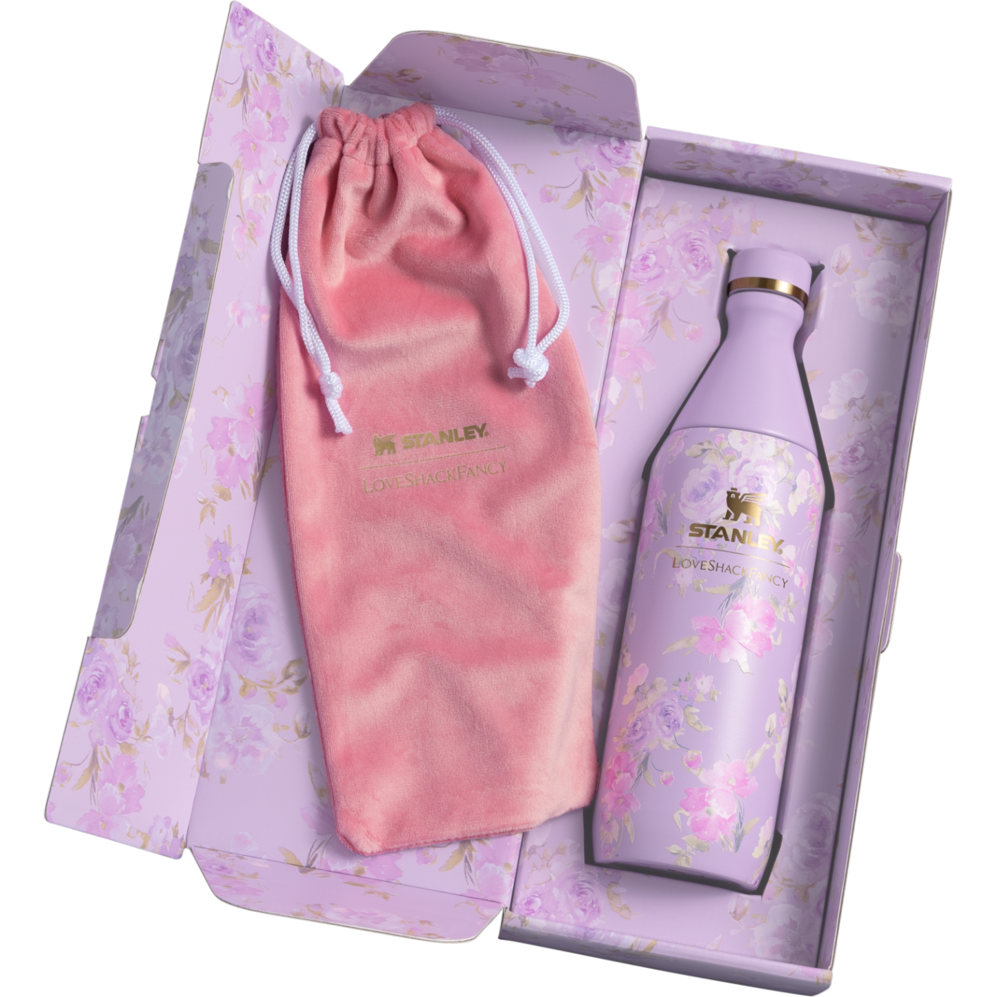 The Stanley x LoveShackFancy All Day Slim Bottle 20 OZ (Vault)