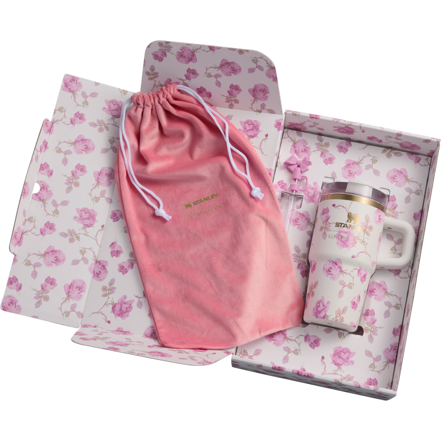 The Stanley x LoveShackFancy? Quencher 20 OZ