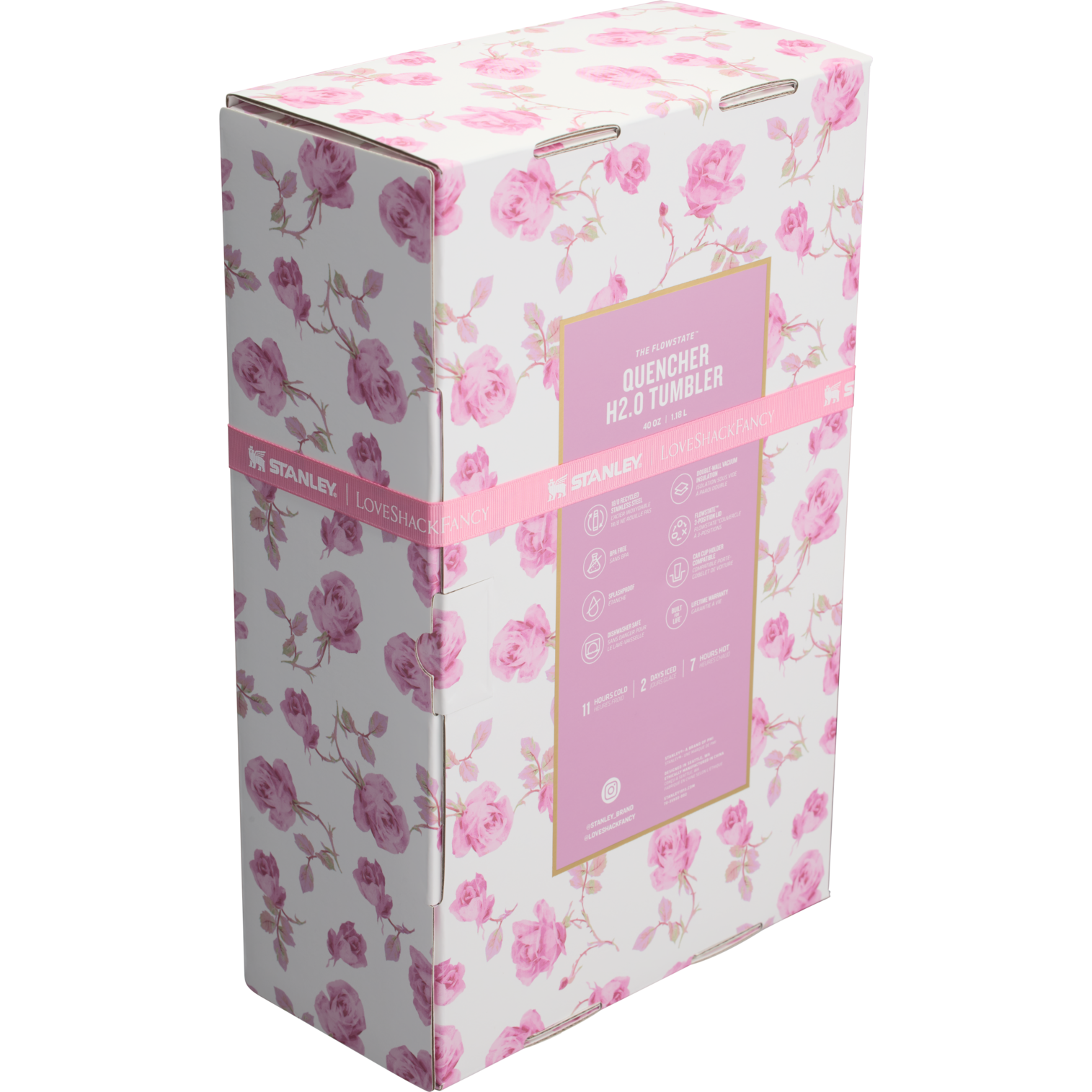 The Stanley x LoveShackFancy Quencher 40 OZ (Vault)
