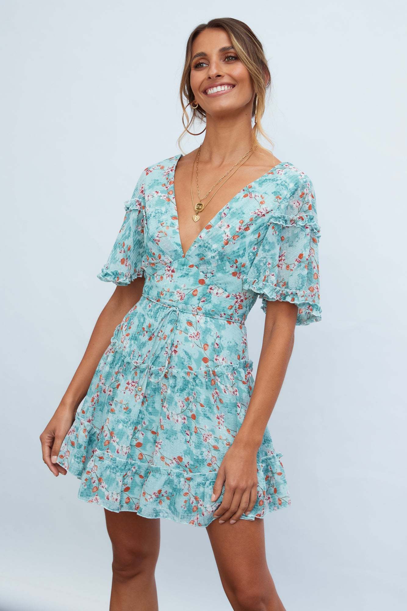 Fairy Godmother Dress Teal