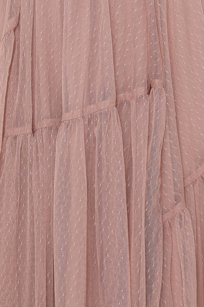 Another Fairytale Midi Skirt Dark Blush