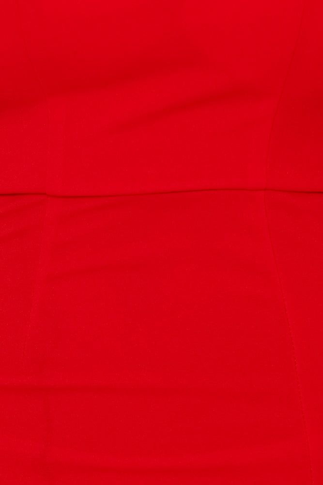 HELLO MOLLY Taking It Back Dress Red