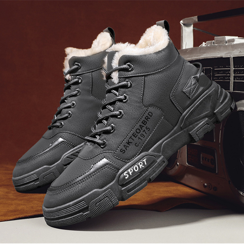 Men's Outdoor Comfy Arch Support Waterproof Walking Shoes-3