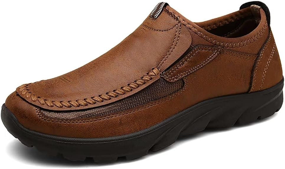 🔥Last Day Promotion 70% OFF 🎁Men's Driving Breathable Easy-on Orthopedic Moccasin Loafers