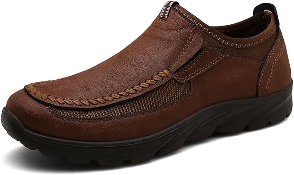 🔥Last Day Promotion 70% OFF 🎁Men's Driving Breathable Easy-on Orthopedic Moccasin Loafers