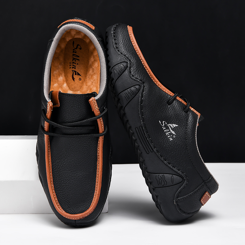 🔥Last Day Promotion 70% OFF 🎁Men's Daily Lightweight Comfortable And Durable Slip-On Arch Support Orthopedic Loafers