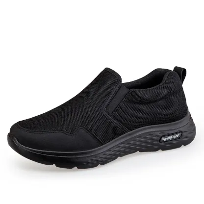 Men's Slip-On Sports Loafers - Breathable Mesh, Goga Max Cushioning