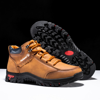 Men's Outdoor Comfy Arch Support Waterproof Walking Shoes