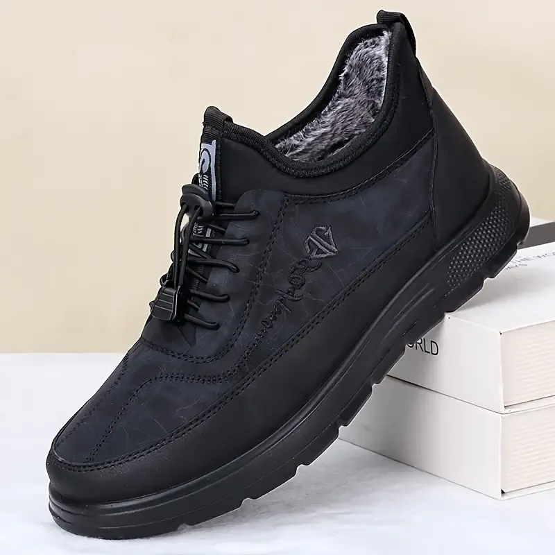 Men's padded non-slip warm sneakers