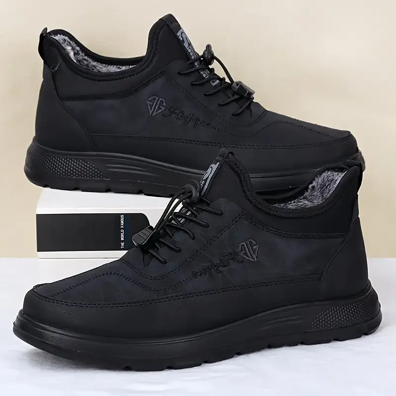 Men's padded non-slip warm sneakers