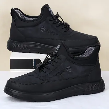 Men's padded non-slip warm sneakers