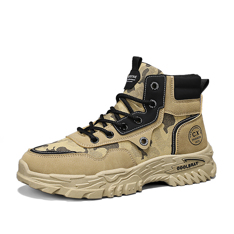 2024 new high top heightened Martin boots | men's casual outdoor short boots