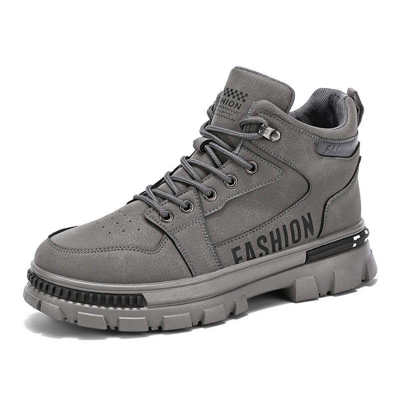 Mens Snow Boots Waterproof Winter Boots for Men Fur Lined Warm Ankle Boots