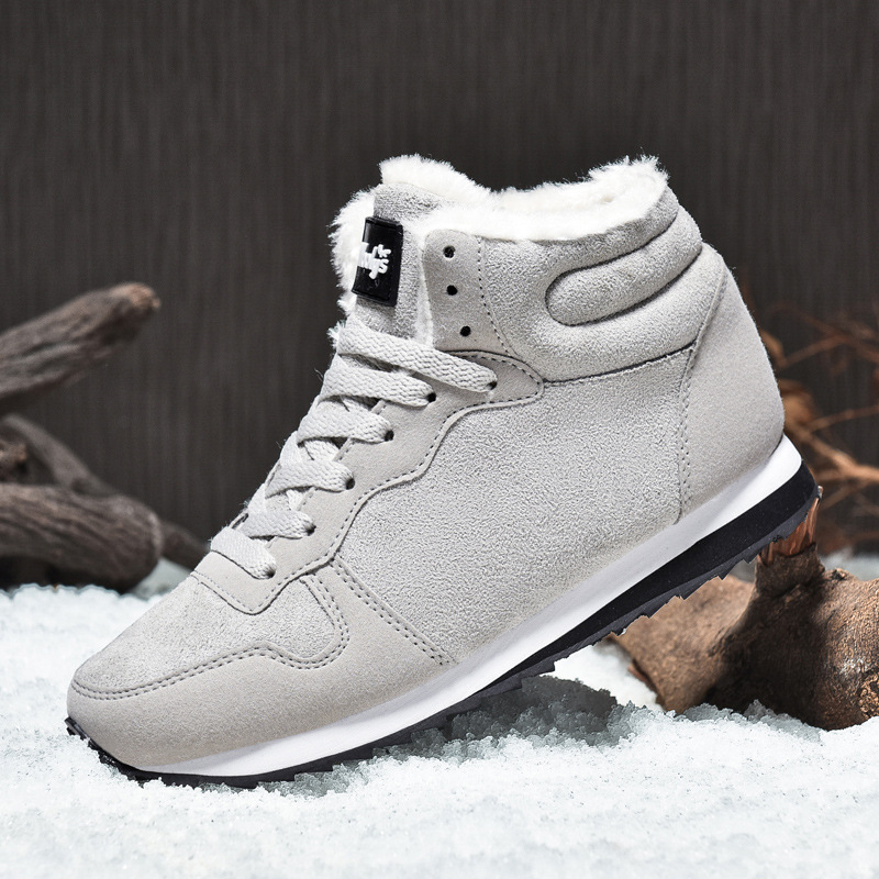 Winter Waterproof Women Shoes Snow Boots Fur-lined Slip On Warm Ankle Size