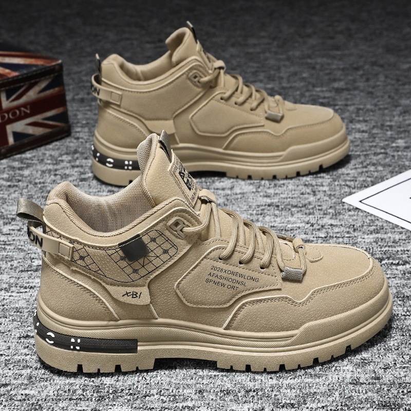 Men's shoes new breathable high-top non-slip sports and leisure board shoes