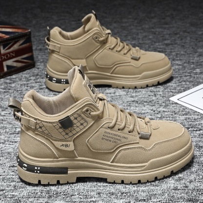 Men's shoes new breathable high-top non-slip sports and leisure board shoes