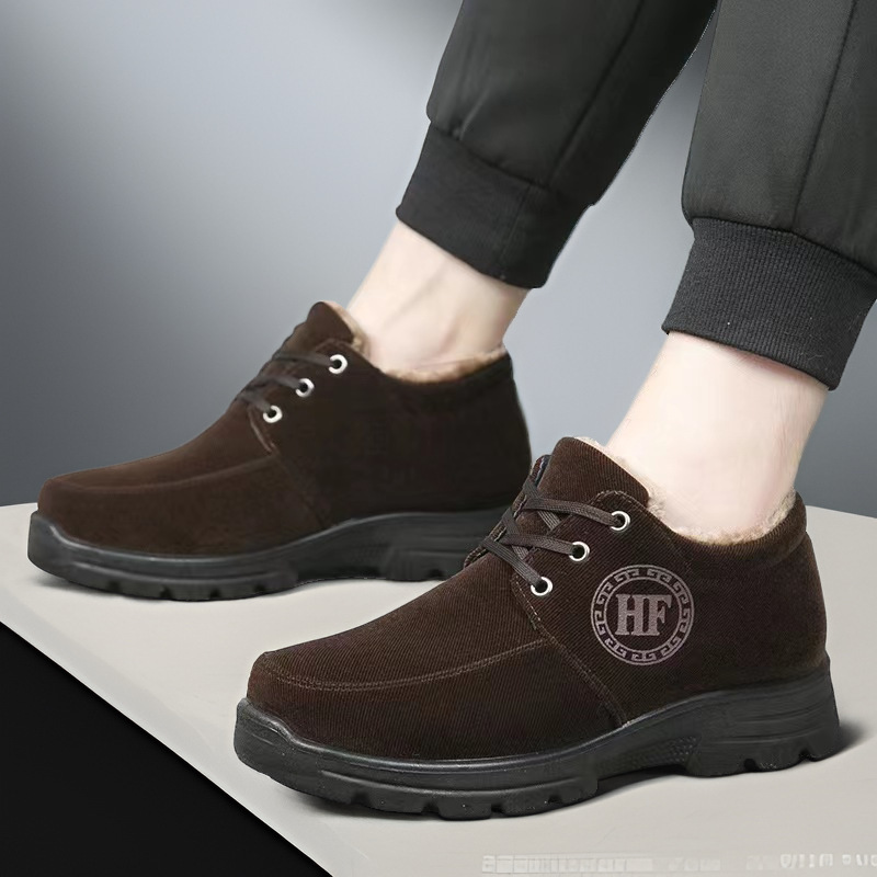 Men's warm non-slip wear-resistant snow boots