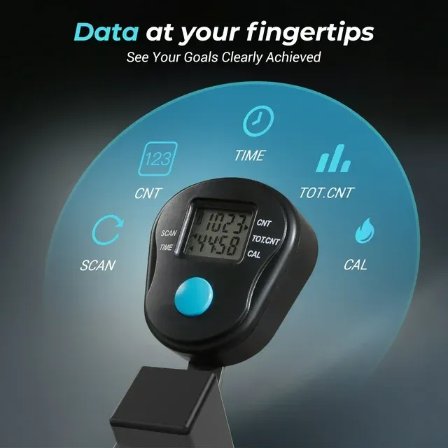 UTRYUP Rowing Machine for Home Use with LCD Monitor, Adjustable Resistance, Hold up 265 lbs