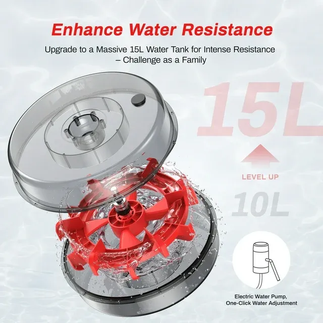 UTRYUP Water Rowing Machines, 16 Levels of Quiet Resistance Foldable Compact Rowing Machine 350 LB Weight Capacity with Bluetooth, App Supported, Tablet Holder